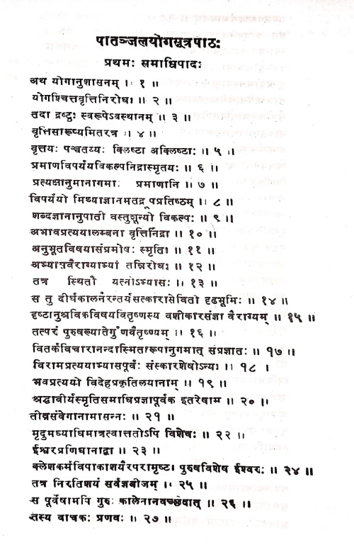 Patanjalayoga Sutravritti